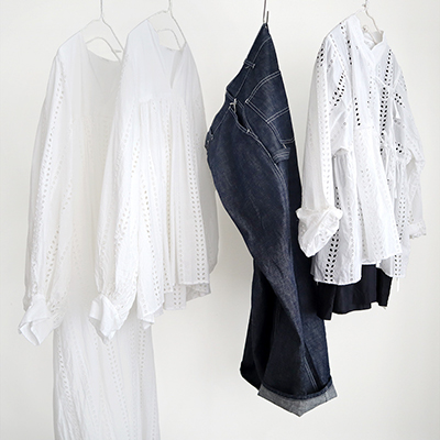 TOUJOURS 2025 SS リバティAtelier Jacket Cotton Atelier Jacket — Navy – La Garçonne