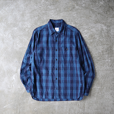 Asymmetric Pocket Work Shirt