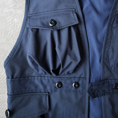 Belted Field Vest