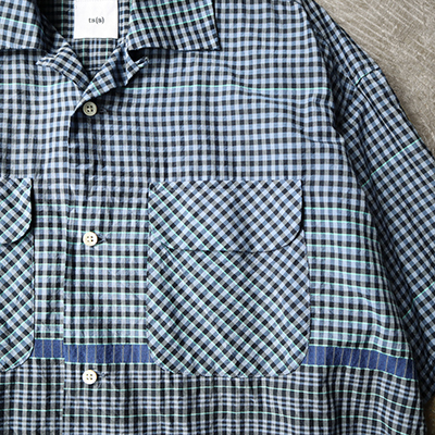 Round Flap Pocket Baggy Shirt