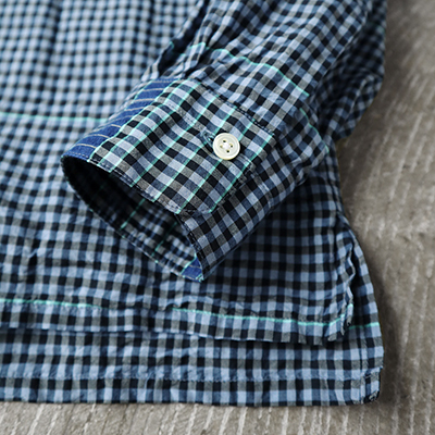 Round Flap Pocket Baggy Shirt