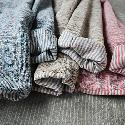 Cotton*Polyester Slub Yarn Mix Jersey