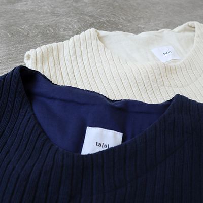 Recycled Cotton Wide Rib Jersey