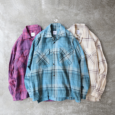 Round Flap Pocket Baggy Shirt