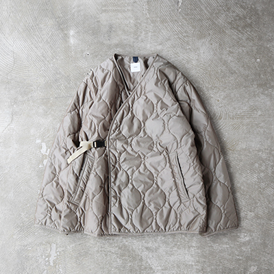 Quilted Liner Buckle Jacket