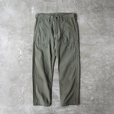 Color Stitched Fatigue Pants