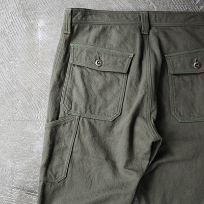 Color Stitched Fatigue Pants