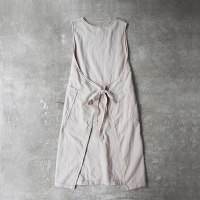 Color Stitched Foldable Apron Dress (Women's)