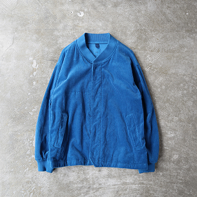 Fly Front Rib Collar Jacket