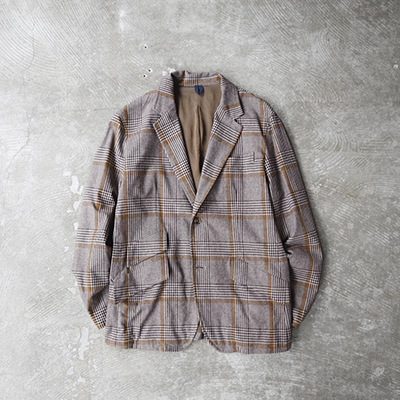 3 Slant Flap Pocket 2 Button Jacket