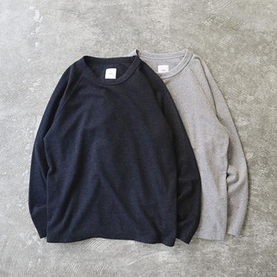 Raglan Sleeve Crew Neck Shirt