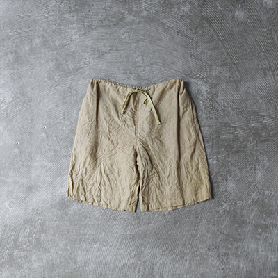 Drawstring Wide Shorts