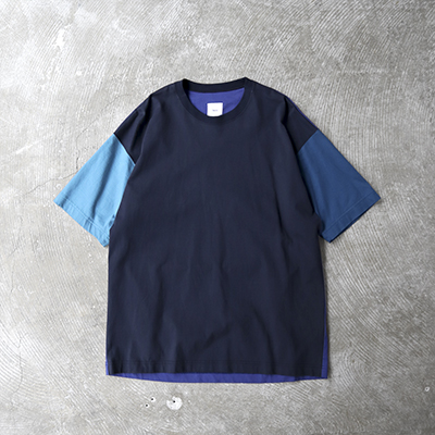 Color Panel Oversized T-shirt