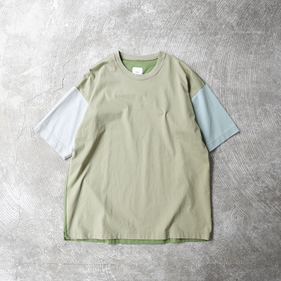 Color Panel Oversized T-shirt