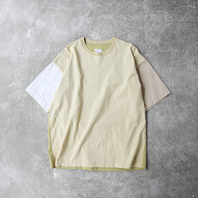 Color Panel Oversized T-shirt