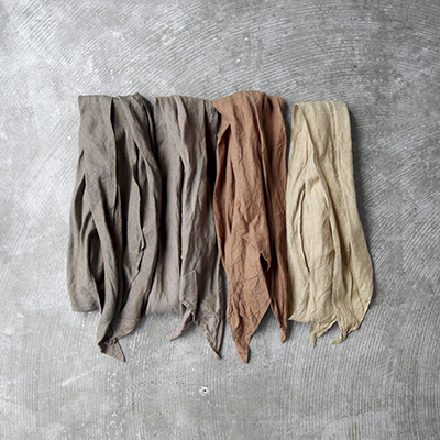 Linen Earthy Color Chambray Cloth