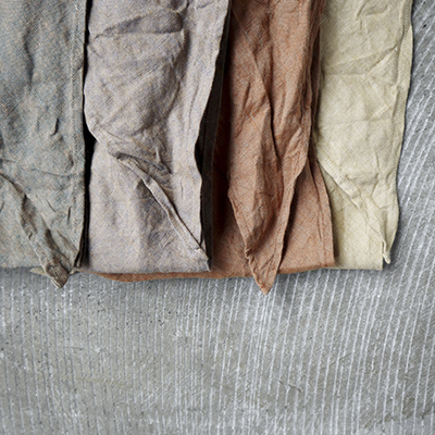 Linen Earthy Color Chambray Cloth