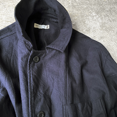 Brushed Cotton Twill Cloth Shirt Coat