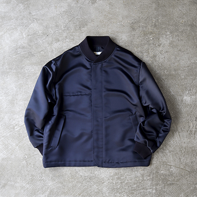 Fly Front Rib Collar Jacket