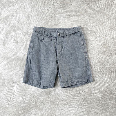 D-ring Belted Shorts