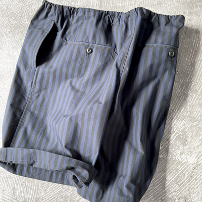 Drawstring Wide Shorts