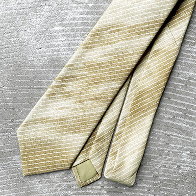 Stripe & Dirt Print Cotton*Linen Cloth