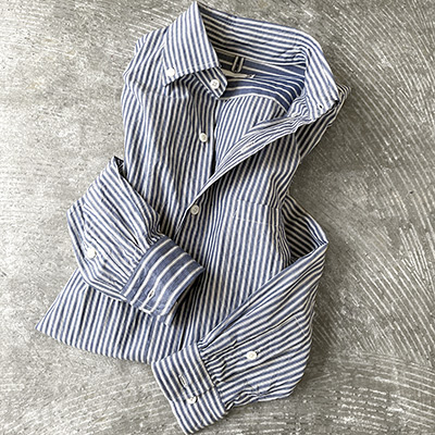 Different Stripe Right Cuff B.D.Shirt