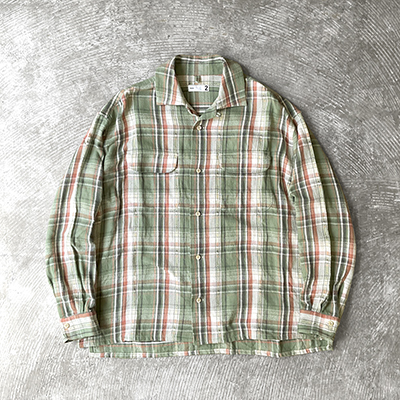 Round Flap Pocket Baggy Shirt