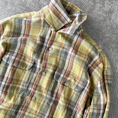 Round Flap Pocket Baggy Shirt