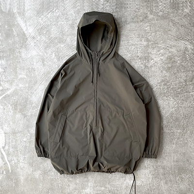 Long Zip Pullover Parka