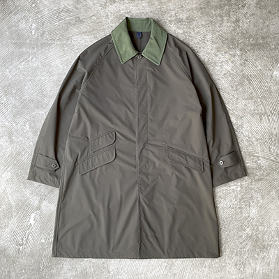 Fly Front Raglan Sleeve Coat