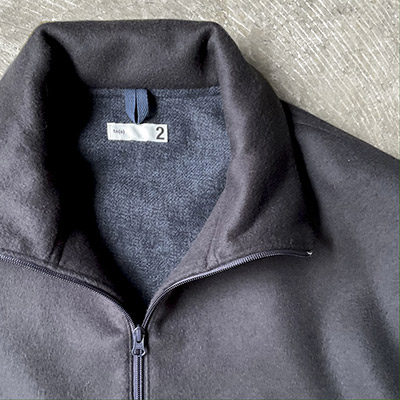 Zip Front High Neck Jacket