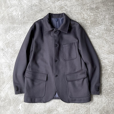 Patch & Flap Pocket Shirt Collar Jacket