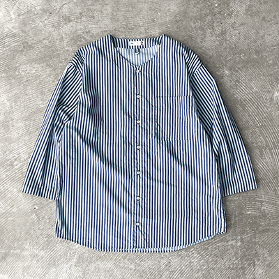 Collar & Cuff Less Shirt