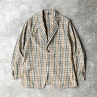 3 Slant Flap Pocket 2 Button Jacket