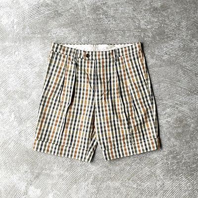 2 In-pleat Wide Shorts