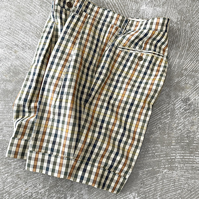 2 In-pleat Wide Shorts