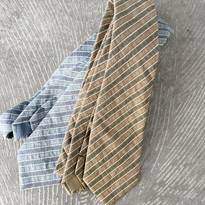 Alternate Stripe Linen*Cotton*Polyester Cloth