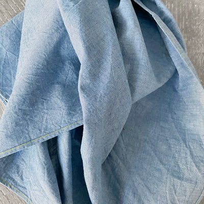 Indigo Cotton Chambray Cloth