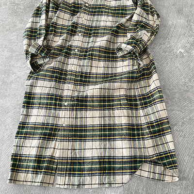 Baggy Fit Band Collar Shirt Dress