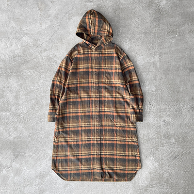Hooded Shirt Dress