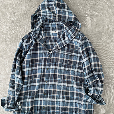Hooded Shirt Dress