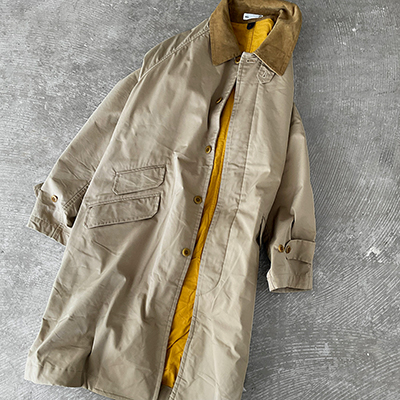 Fly Front Raglan Sleeve Coat
