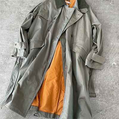 Raglan Sleeve Trench Coat