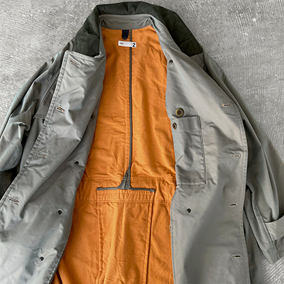 Raglan Sleeve Trench Coat