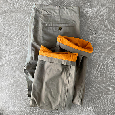 D-ring Belted Pants