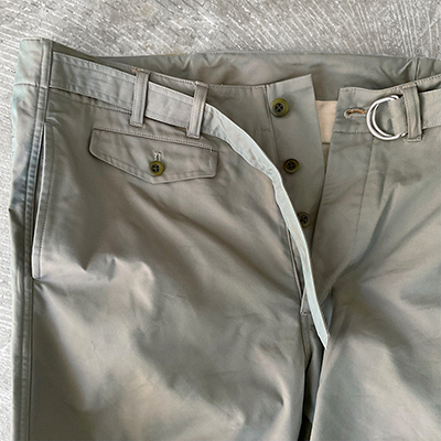 D-ring Belted Pants