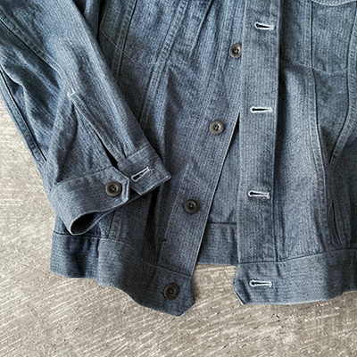 Double Flap Pocket Short Jacket