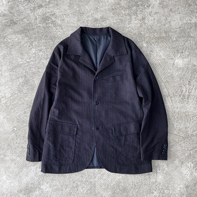 Patch & Flap Pocket Shirt Collar Jacket