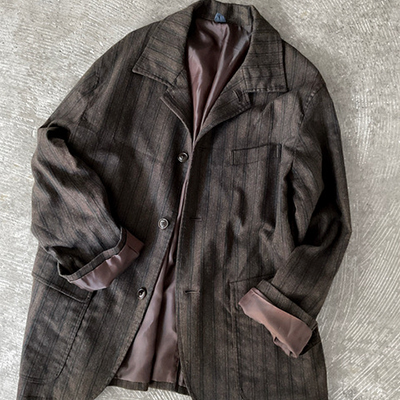 Patch & Flap Pocket Shirt Collar Jacket